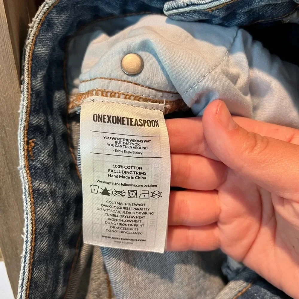 One X One Teaspoon 2020 mini skirt size 25 - Picture 6 of 9